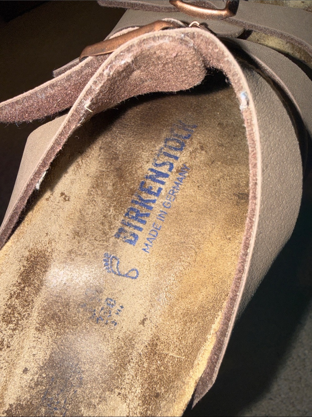 Birkenstock Triple-Strap Sandals in Brown - Picture 2 of 5
